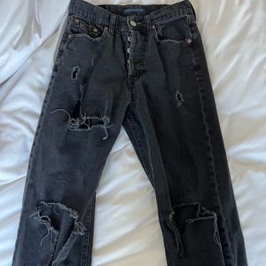 Black 90’s baggy jean